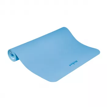 REBEL ACTIVE TPE mankštos kilimėlis 200x90x1 cm mėlynas, skirtas jogai, pilatesui ir fitnesui