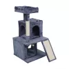 REBEL ANIMALS Cat Scratching Post 49x46x91 cm Dark Grey