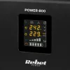 Rebel POWER-800 sieninis avarinis maitinimo šaltinis – gryno sinusoidės keitiklis su 12V įkrovimo funkcija, 230V, 800VA/500W