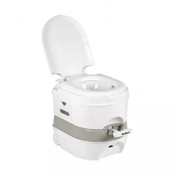 REBEL RBA-5102 nešiojamas tualetas 24L / 20L, pilkas