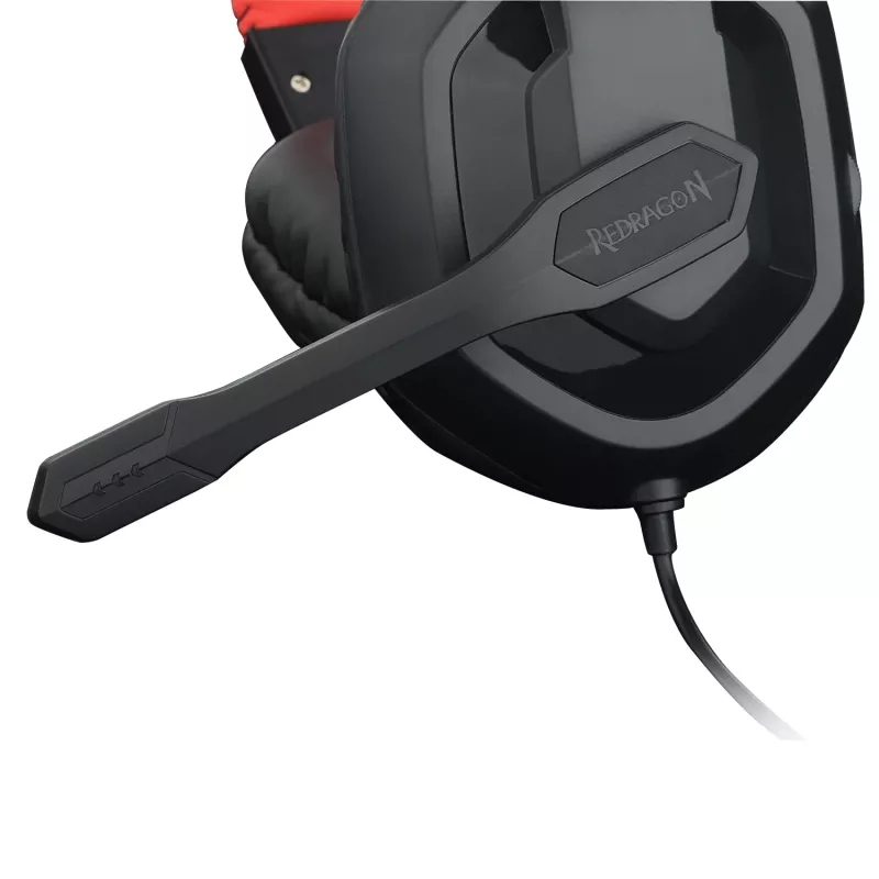Redragon Ares Redragon ausinės su mikrofonu, juodos