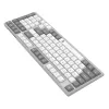 Redragon BK-7113 SCISSOR pilno dydžio laidinis USB žaidimų klaviatūra - RGB foninis apšvietimas, žemo profilio žirkliniai jungikliai, 104 klavišai, Anti-Ghosting, juoda