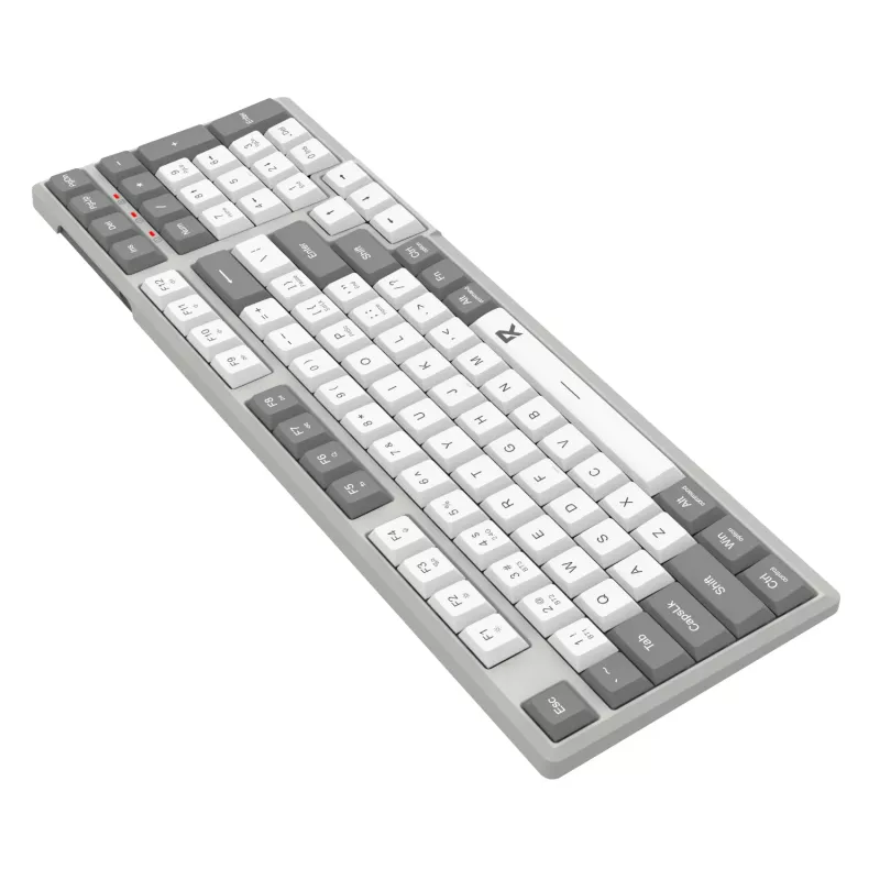 Redragon BK-7113 SCISSOR pilno dydžio laidinis USB žaidimų klaviatūra - RGB foninis apšvietimas, žemo profilio žirkliniai jungikliai, 104 klavišai, Anti-Ghosting, juoda