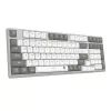 Redragon BK-7113 SCISSOR pilno dydžio laidinis USB žaidimų klaviatūra - RGB foninis apšvietimas, žemo profilio žirkliniai jungikliai, 104 klavišai, Anti-Ghosting, juoda