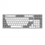 Redragon BK-7113 SCISSOR pilno dydžio laidinis USB žaidimų klaviatūra - RGB foninis apšvietimas, žemo profilio žirkliniai jungikliai, 104 klavišai, Anti-Ghosting, juoda