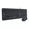 Redragon BS-7092 laidinė klaviatūros ir pelės rinkinys