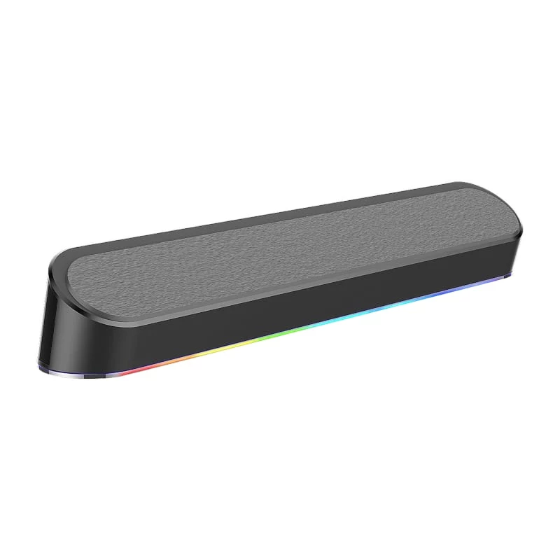 Redragon GS560 Adiemus 2.0 RGB USB/Aux žaidimų garso juosta – juoda