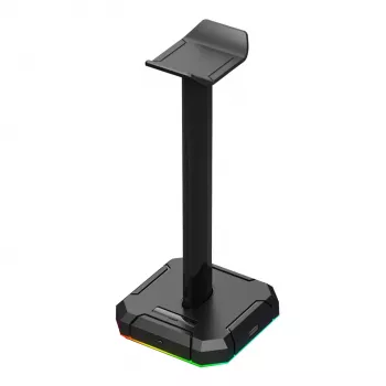 Redragon HA300 Scepter Pro RGB ausinių stovas su 4 prievadų USB 2.0 šakotuvu