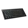 REDRAGON Horus Mini Pro 61 klavišų trijų režimų belaidė žemo profilio RGB mechaninė žaidimų klaviatūra - juoda (raudoni jungikliai)