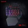 Redragon K585 DITI ELITE PRO RGB 40% belaidė mechaninė žaidimų klaviatūra – mėlyni jungikliai