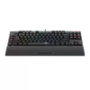Redragon K588 RGB Pro BROADSWORD TKL mechaninė žaidimų klaviatūra, laidinė - juoda