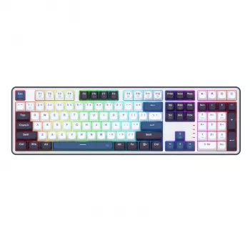 Redragon K689 WYVERN RGB laidinis mechaninis klaviatūra - balta/juoda