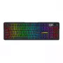 Redragon K762 TERRAFLARE PRO RGB belaidė gasket mechaninė žaidimų klaviatūra - 75% 82 klavišai, trijų režimų, karštai keičiami jungikliai, Double-Shot PBT, juoda