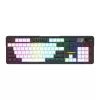 Redragon K762WB-RGB-PRO LCD pilno dydžio gasket mechaninė klaviatūra - juoda