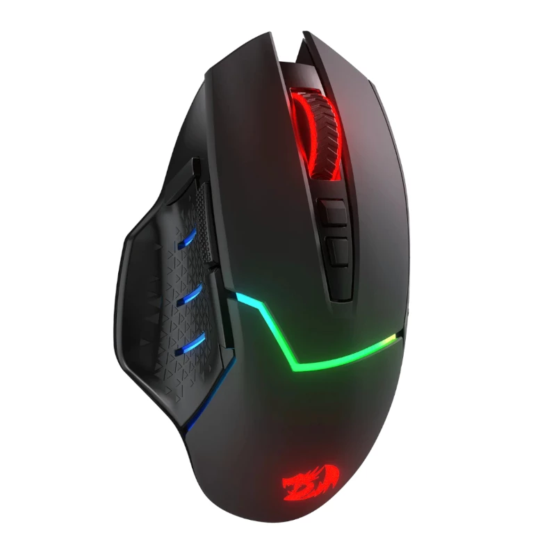 REDRAGON Mirage Pro 8000DPI RGB belaidė žaidimų pelė - juoda