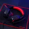 REDRAGON THEMIS ausinės žaidimams per ausį, 3,5 mm lizdas - juodos