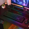 Redragon RM104 PRO VOLCANO RGB belaidė membrinė žaidimų klaviatūra - juoda