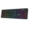 Redragon RM104 PRO VOLCANO RGB belaidė membrinė žaidimų klaviatūra - juoda
