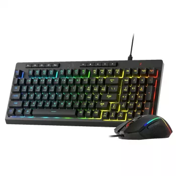 Redragon RYLO S141 membraninė žaidimų klaviatūra ir pelė, laidinis rinkinys