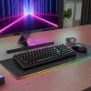 Redragon S162 RGB 3 režimų belaidis mechaninis žaidimų klaviatūros ir pelės rinkinys - juodas