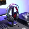 Redragon SCREAM Over-Ear RGB žaidimų ausinės - juodos