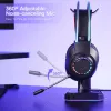 Redragon SCREAM Over-Ear RGB žaidimų ausinės - juodos