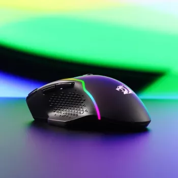REDRAGON Taipan Pro 10000DPI belaidė RGB žaidimų pelė - juoda