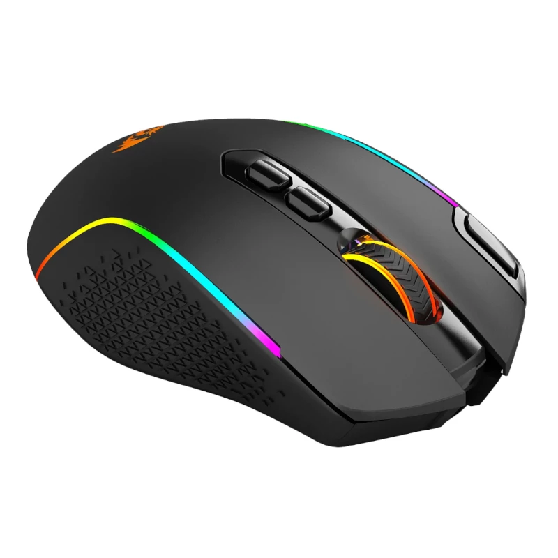 REDRAGON Taipan Pro 10000DPI belaidė RGB žaidimų pelė - juoda