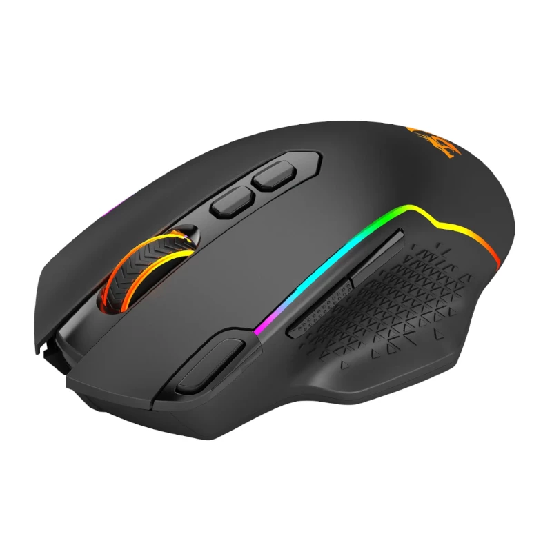REDRAGON Taipan Pro 10000DPI belaidė RGB žaidimų pelė - juoda