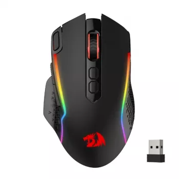 REDRAGON Taipan Pro 10000DPI belaidė RGB žaidimų pelė - juoda
