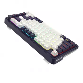 Redragon UCAL K673 PRO 65% Tri-Mode belaidė mechaninė žaidimų klaviatūra - juoda (Hot-Swappable, Gasket Mount, RGB)
