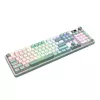 Redragon WYVERN K761 Pro Full-size RGB belaidė mechaninė žaidimų klaviatūra - balta/žalia