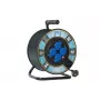 REEL RR3X1.5.40M.IP44 B.1116-300G-40-S Laido rietuvė 40m H05VV-F 3x1,5mm² 4 kištukiniai lizdai Schuko IP44 Juoda