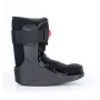 REH O-1183/XL Trumpas oro vaikščiojimo batas – pneumatinis čiurnos ir pėdos imobilizatorius, siūbuojantis padas, juoda/pilka, XL dydis