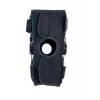 REH Stabilmax O-1241/XXL atviras trumpas kelio įtvaras su lanksčiais stabilizatoriais, perforuotas neoprenas, juodos spalvos, XXL dydis