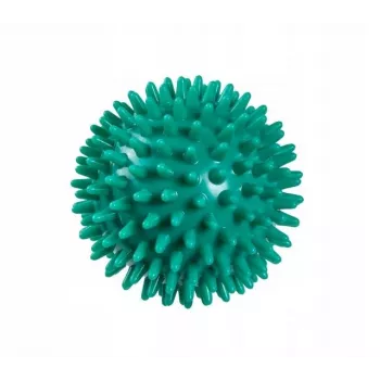 REHA FUND PILO-3008 Reabilitacinis masažinis rutulys su spygliukais, 8 cm, raudonas
