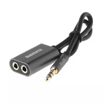 REMAX Qulmax 3.5mm Share Jack Cable RL-20S pilka spalva