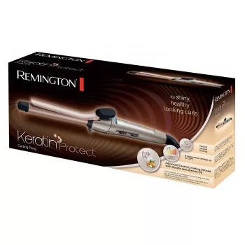 Remington CI5318 38 mm skaitmeninė garbanojimo lazdelė su 4x apsaugos danga – juoda/rožinė