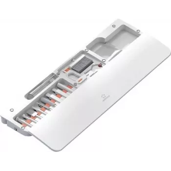 Renkforce 22 dalių valymo rinkinys su ergonominiu riešo atrama klaviatūrai ir integruotu išmaniojo telefono laikikliu, baltas RF-7260828