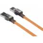 Renkforce CAT 6a S/FTP tinklo kabelis, 10 m, oranžinis, LSZH, su port finder funkcija (RF-6609656)