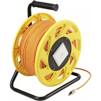 Renkforce Cat.7a S/FTP tinklo kabelis, 90 m, oranžinis, LSZH, 10 Gbps, RF-5264736