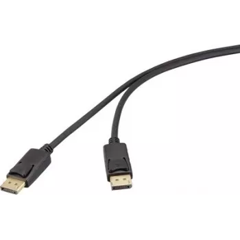Renkforce DisplayPort kabelis 2 m juodas 4K UHD RF-6830474
