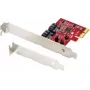 Renkforce RF-4679590 PCIe 2.0 x1 į 2x SATA III RAID valdiklio plokštė, žemo profilio, ASM1061, RAID 0/1/JBOD