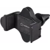 Renkforce RF-5385148 360° pasukamas automobilinis telefono laikiklis ventiliacijos grotelėms, 55-85 mm išmaniesiems telefonams, juodas