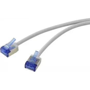 Renkforce RF-7116932 Cat6a U/FTP plonas tinklo pataisasis kabelis, 5 m, pilkas
