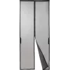 Renkforce RF-IS-100 magnetinė apsauginė nuo vabzdžių užuolaida 90x210 cm juoda RF-6442918