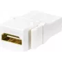 Renkforce RF-KS-HDMI-9020a HDMI adapteris (moteriškas–moteriškas), 4K 60Hz, baltas, RF-4531602