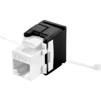 Renkforce RJ45 Keystone modulis Cat 6 ekranuotas, montuojamas be įrankių, cinko lydinio korpusas RF-4538242