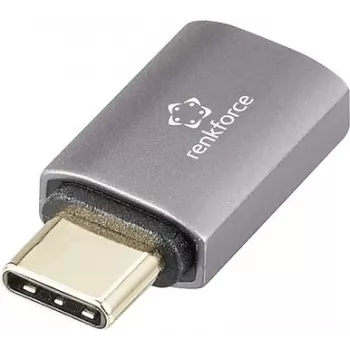 Renkforce USB4 USB-C adapteris, vyriškas į moterišką, 8K, 40Gbps, 100W PD, RF-3778880
