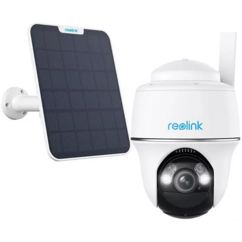 Reolink Go Series G430 5MP 4G LTE saulės energija maitinama lauko vaizdo kamera su asmens/transporto priemonės aptikimu ir 7800mAh baterija